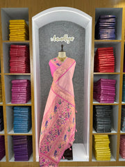 Rich Banarasi Soft Kanjivaram Paithani Saree
