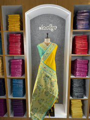 Rajwadi Mor Paithani Zari Butti Saree