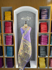 Rajwadi Mor Paithani Zari Butti Saree