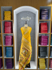 Pichwai Paithani Silk Saree – Royal Heritage Collection