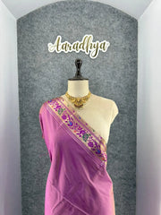 Traditional Paithani Kadiyal Border Saree