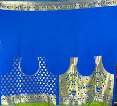 Traditional Kanchivaram Patola Paithani Silk Saree