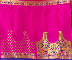 Traditional Kanchivaram Patola Paithani Silk Saree