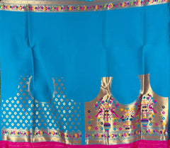 Traditional Kanchivaram Patola Paithani Silk Saree