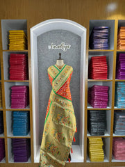 Traditional Kanchivaram Patola Paithani Silk Saree