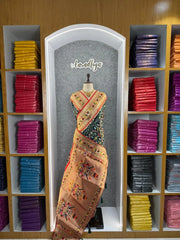 Traditional Kanchivaram Patola Paithani Silk Saree