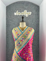 Traditional Kanchivaram Patola Paithani Silk Saree