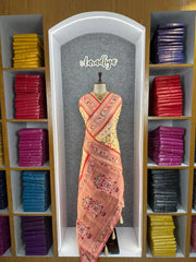 Traditional Kanchivaram Patola Paithani Silk Saree