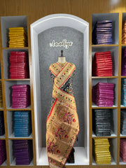 Traditional Kanchivaram Patola Paithani Silk Saree