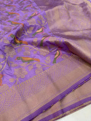 Banarasi Khadi Georgette Trending Saree