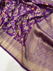 Banarasi Khadi Georgette Trending Saree