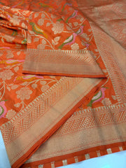 Banarasi Khadi Georgette Trending Saree