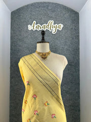 Soft Tussar Silk Pastel Paithani Saree