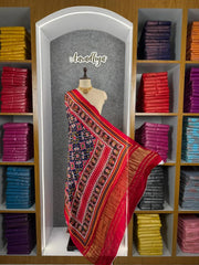 Premium Pure Gaji Silk Patola Dupatta