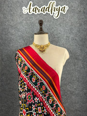 Premium Pure Gaji Silk Patola Dupatta