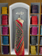 Premium Pure Gaji Silk Patola Dupatta