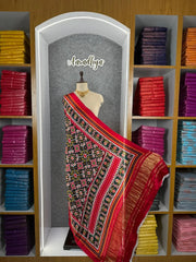 Premium Pure Gaji Silk Patola Dupatta