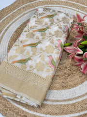 Banarasi Khadi Georgette Trending Saree