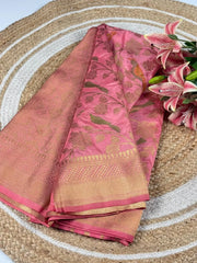 Banarasi Khadi Georgette Trending Saree