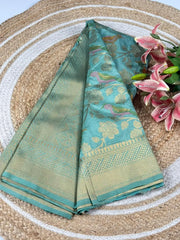 Banarasi Khadi Georgette Trending Saree