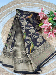 Banarasi Khadi Georgette Trending Saree