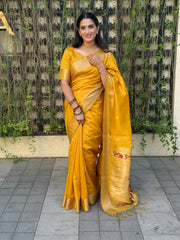 Pichwai Paithani Silk Saree – Royal Heritage Collection
