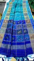 Pure Khadi Raw Silk Weaving Patola Saree