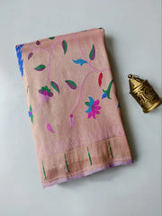 Pure Silk Kanchipuram Full Weaving Wedding Special Paithani Saree