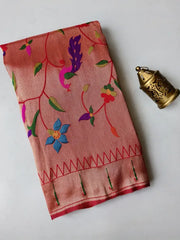 Pure Silk Kanchipuram Full Weaving Wedding Special Paithani Saree