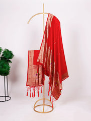 Premium Jacquard Weaving Paithani Dupattas