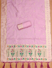 AE-015 – Royal Elephant Paithani Unstitched Suit