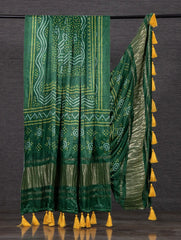 Pure Gaji Silk Bandhani Dupatta Collection