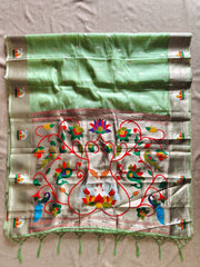 Soft Organza Rajhans Paithani Saree