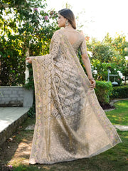 Latest Bandhani Organza Patola Saree