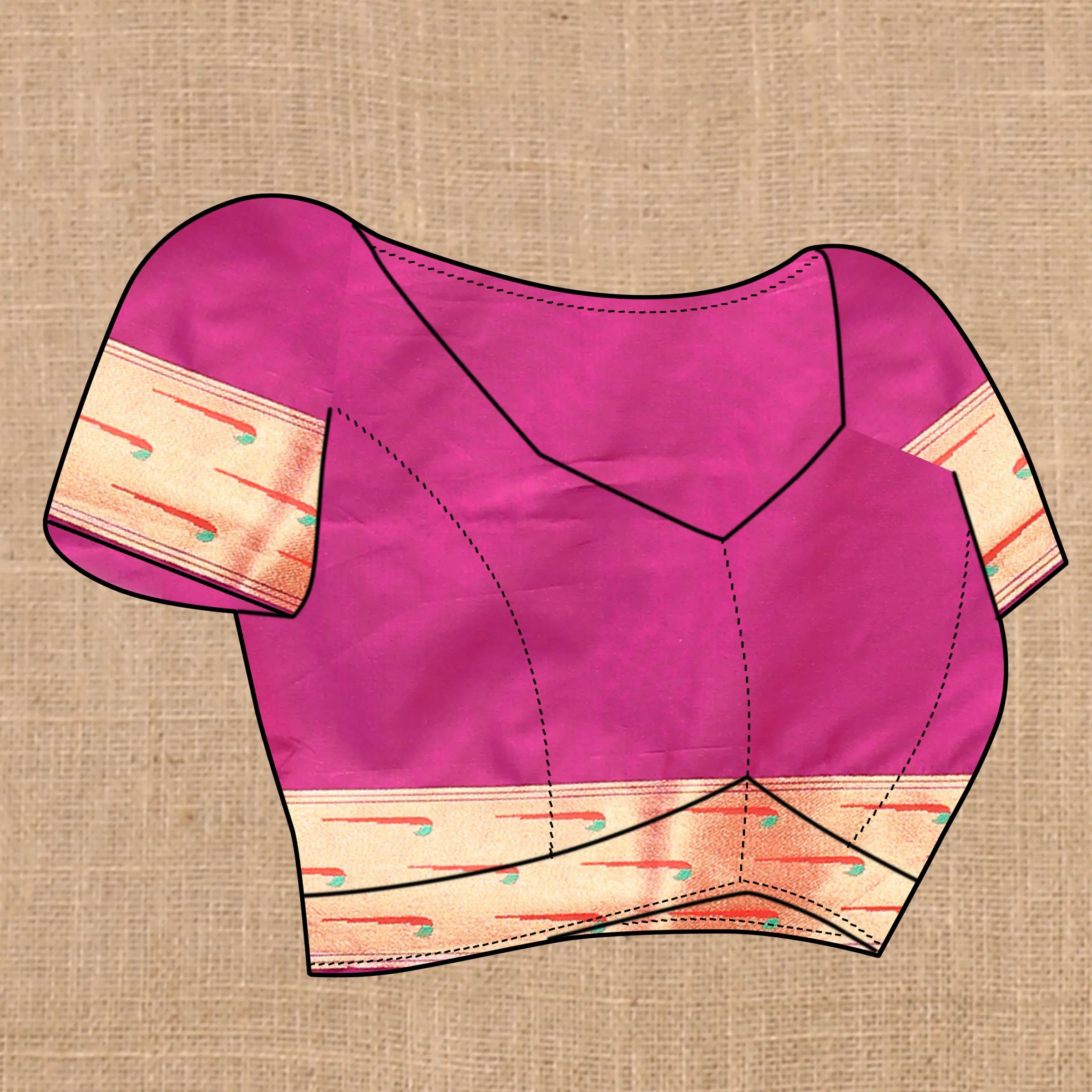Soft Silk Meenakari Rajhans Lotus Pallu Zari Woven Saree (Product Code: AS-722)