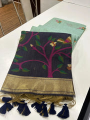 Premium Soft Muga Cotton Saree