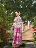 Soft Tussar Silk Kalamkari Printed Saree