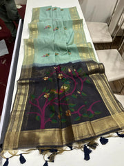 Premium Soft Muga Cotton Saree