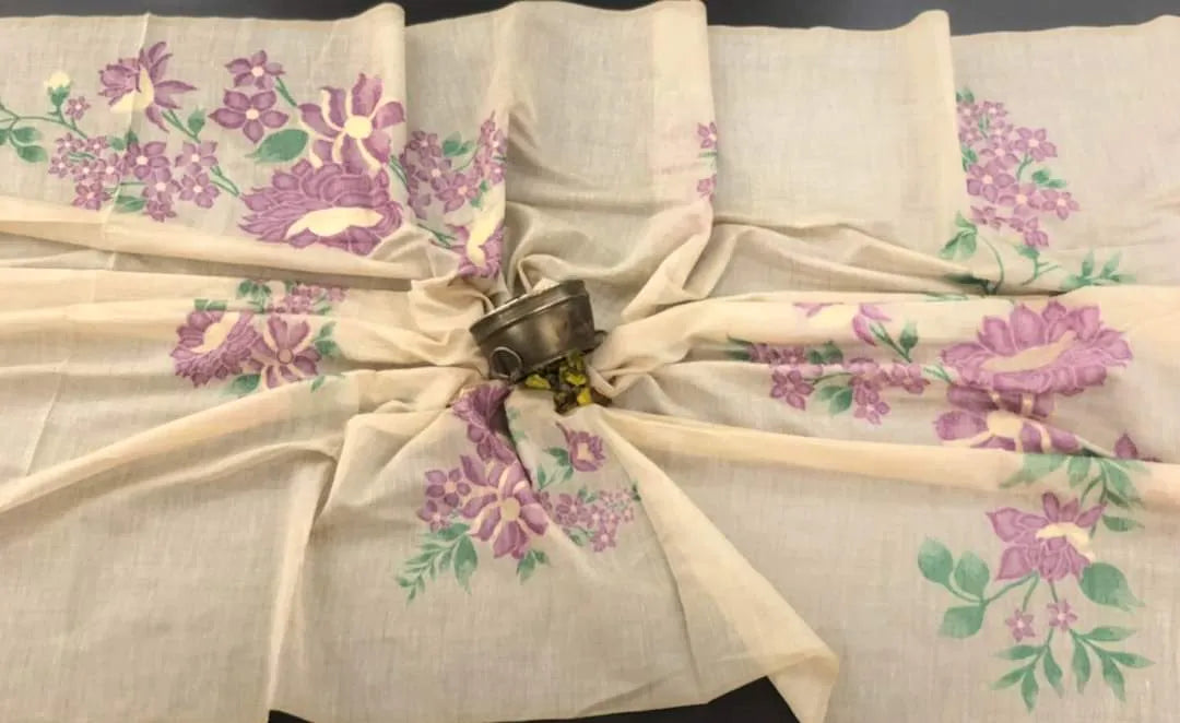 Soft Muga Silk Floral Saree