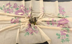 Soft Muga Silk Floral Saree