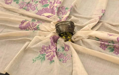 Soft Muga Silk Floral Saree