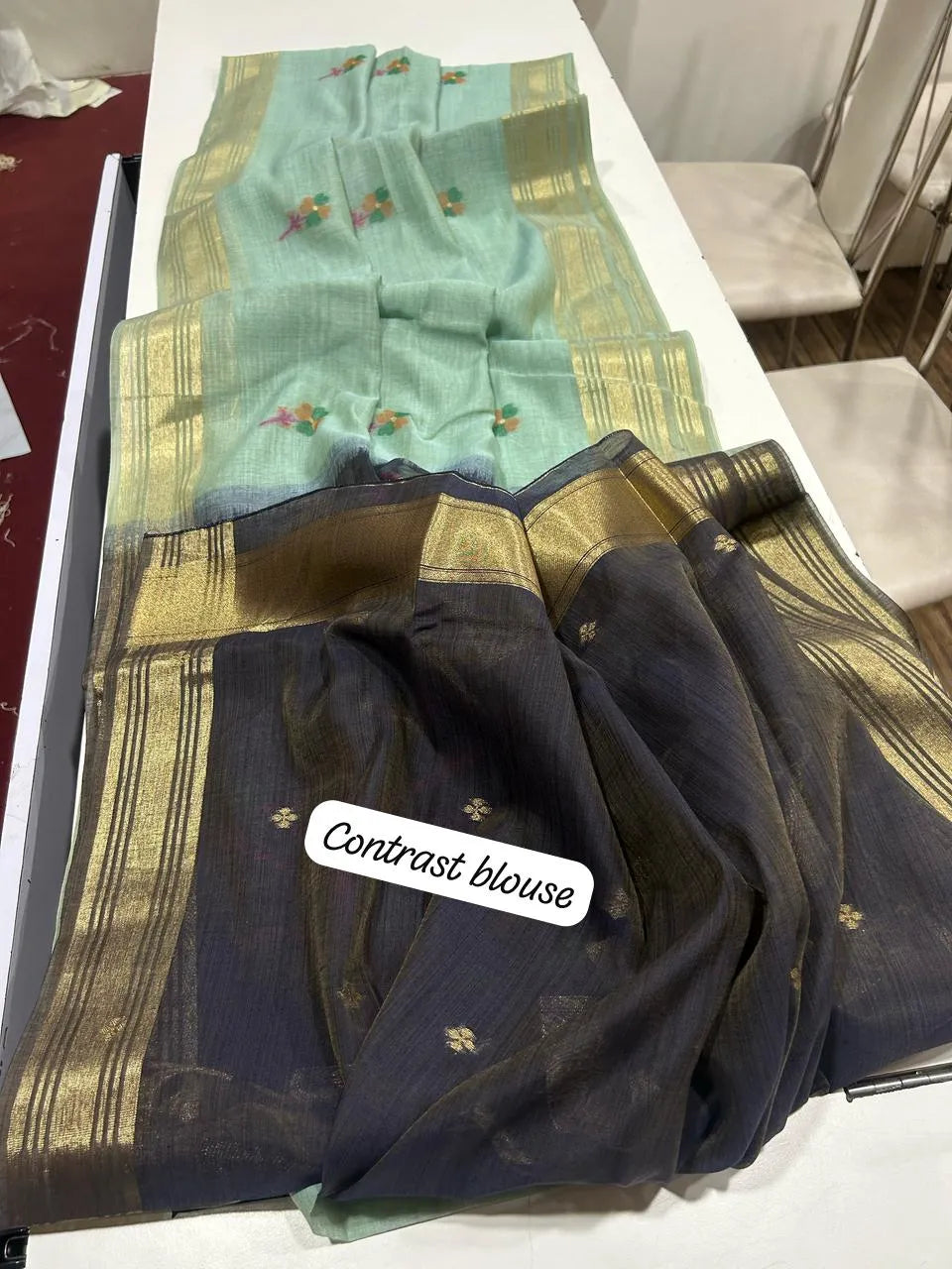 Premium Soft Muga Cotton Saree