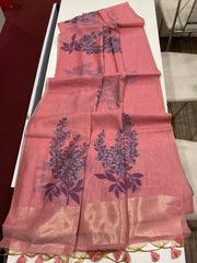 Classic Muga Cotton Floral Saree
