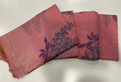 Classic Muga Cotton Floral Saree