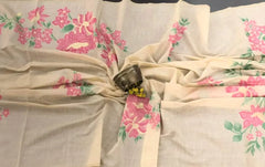 Soft Muga Silk Floral Saree