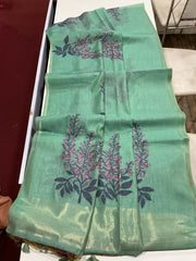Classic Muga Cotton Floral Saree