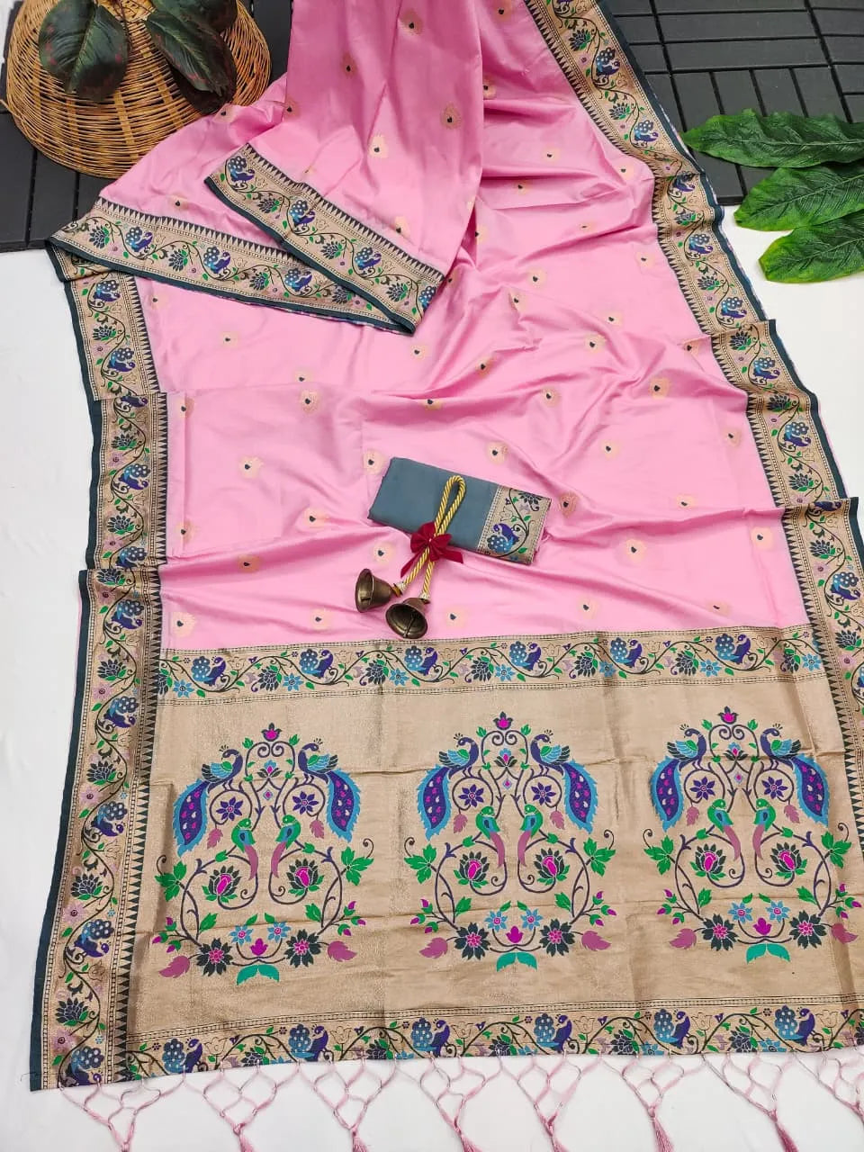 Royal Banarasi Paithani Saree — A Fusion of Tradition & Luxury