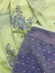 Classic Muga Cotton Floral Saree