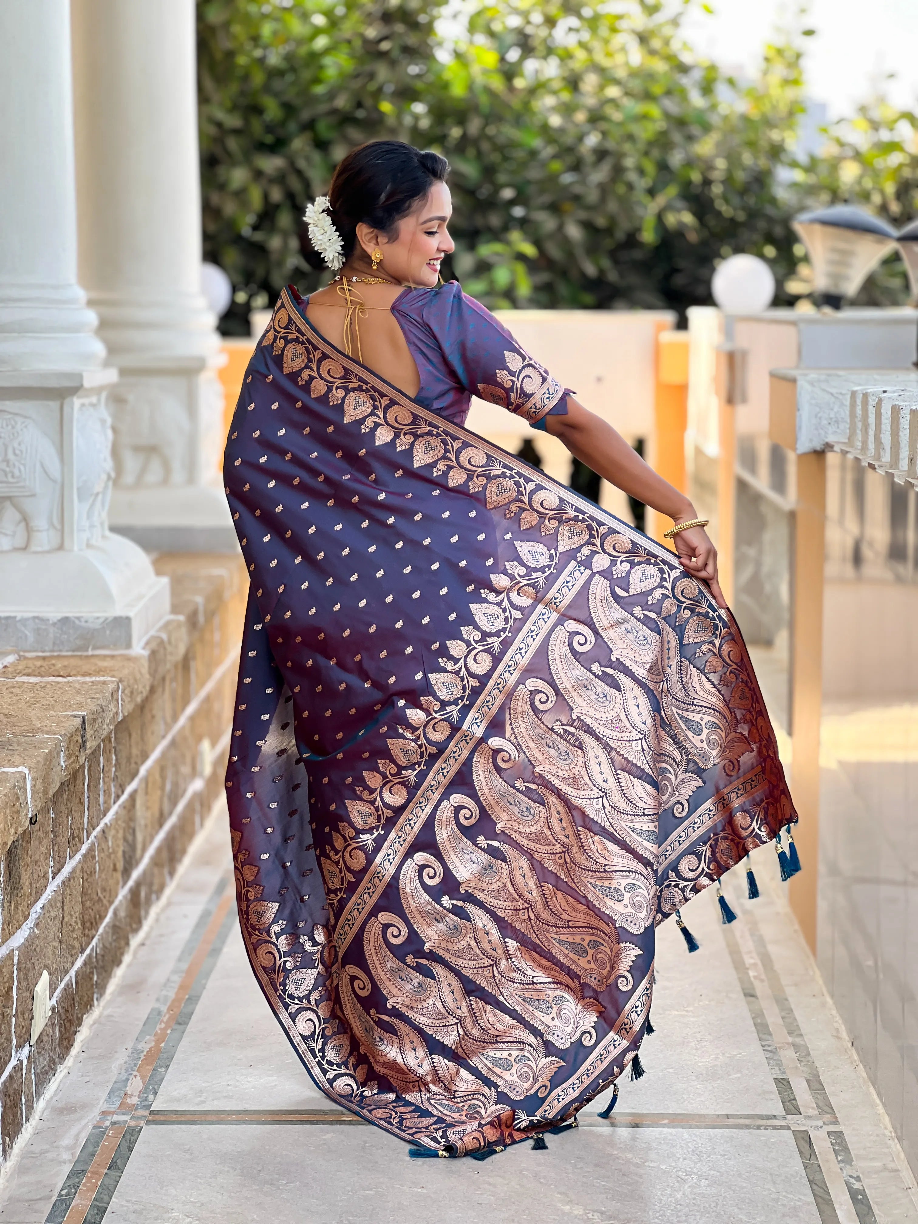 Soft Silk Banarasi Rich Pallu Saree