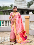 Soft Silk Ganpati Designer Paithani Saree
